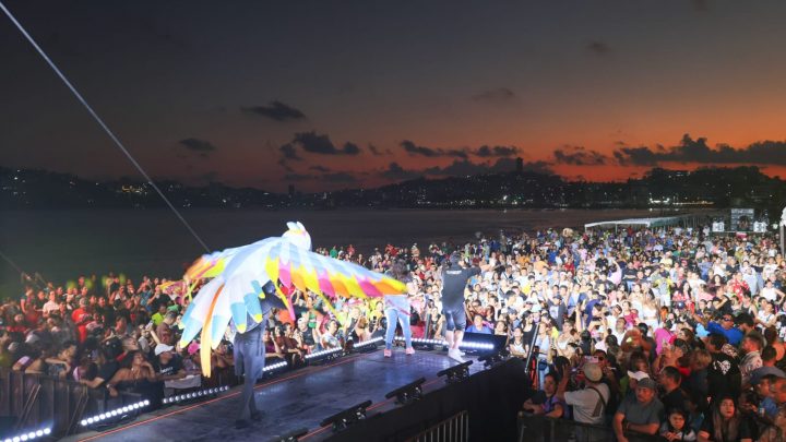 Un éxito el concierto de Matute, Caló y El Círculo, turistas y residentes disfrutaron del evento artístico