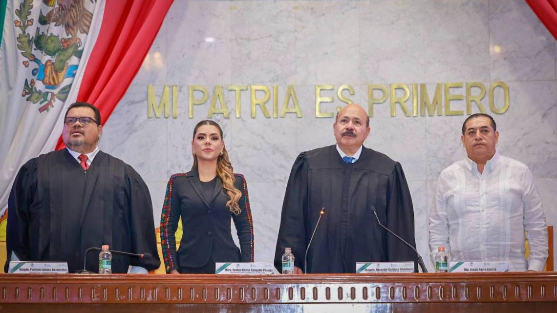 La justicia es la base de un mejor futuro para Guerrero con paz y bienestar social: Evelyn Salgado La justicia es la base de un mejor futuro para Guerrero con paz y bienestar social: Evelyn Salgado