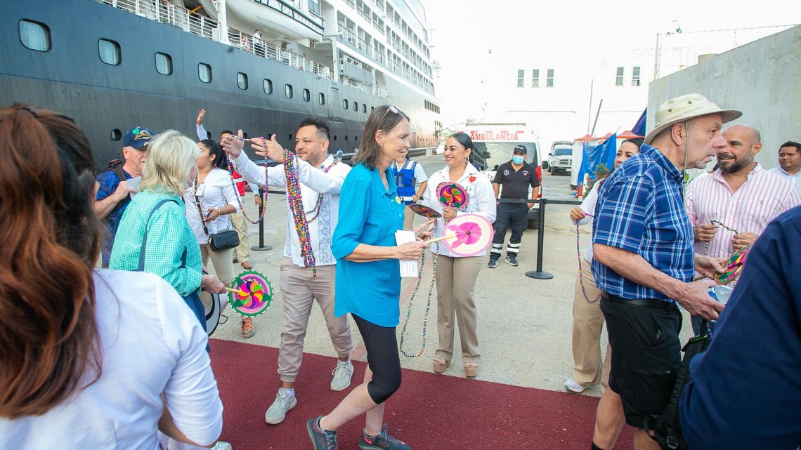 Llega al puerto de Acapulco el último crucero del 2024 Llega al puerto de Acapulco el último crucero del 2024