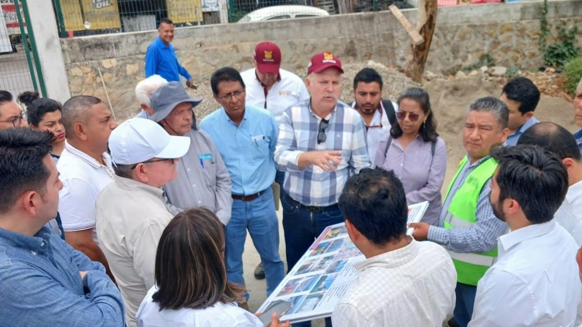 Supervisan CAPASEG y CONAGUA avances de obras de saneamiento en Acapulco Supervisan CAPASEG y CONAGUA avances de obras de saneamiento en Acapulco