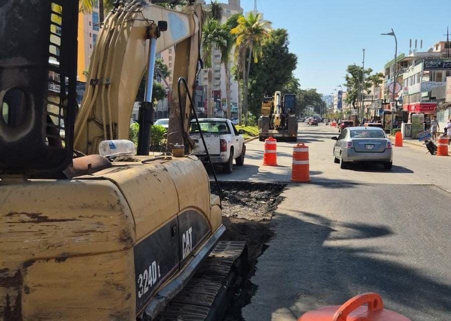 Reiniciará CAPASEG trabajos para concluir 2da. etapa del colector Papagayo en la Costera Reiniciará CAPASEG trabajos para concluir 2da. etapa del colector Papagayo en la Costera