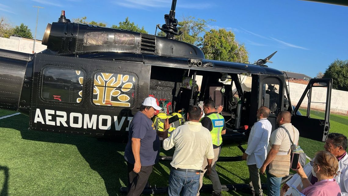 SSP Guerrero realiza traslado aéreo de paciente desde Coyuca de Catalán a Chilpancingo SSP Guerrero realiza traslado aéreo de paciente desde Coyuca de Catalán a Chilpancingo