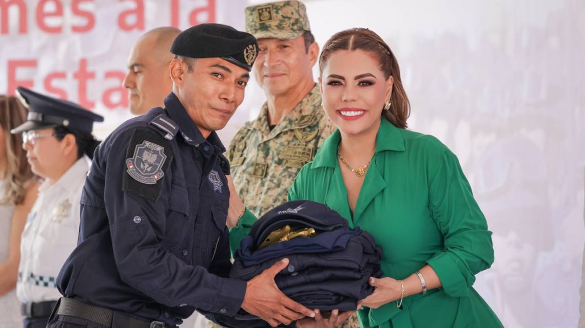 Evelyn Salgado cumple con inversión histórica y aumento del 28% en recursos para fortalecer a la Policía de Guerrero Evelyn Salgado cumple con inversión histórica y aumento del 28% en recursos para fortalecer a la Policía de Guerrero