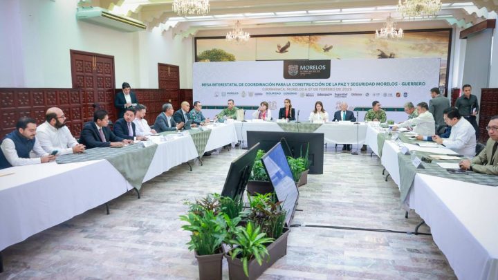 Las gobernadoras Evelyn Salgado y Margarita González encabezan Mesa Interestatal para la Construcción de la Paz Guerrero-Morelos