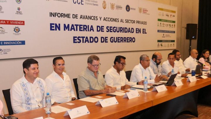 Autoridades estatales dan a conocer acciones de seguridad, gobernabilidad, desarrollo económico e impulso al turismo a integrantes del CCE Guerrero
