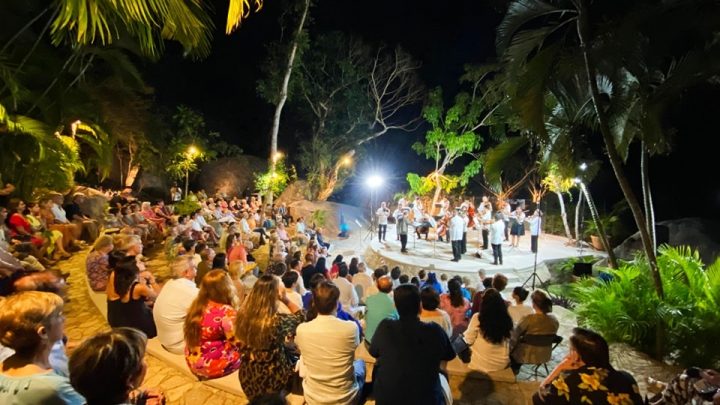 Emblemático concierto de la Orquesta Filarmónica en el Jardín Botánico de Acapulco