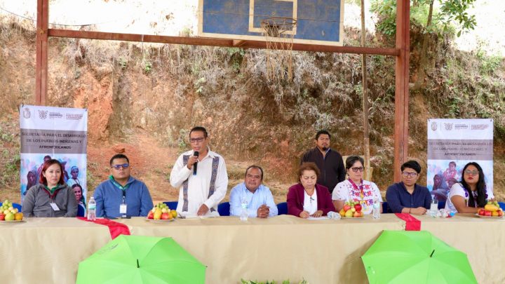 El Gobierno del Estado realiza talleres de prevención de adicciones, violencia y deserción escolar en San Luis Acatlán: SEDEPIA