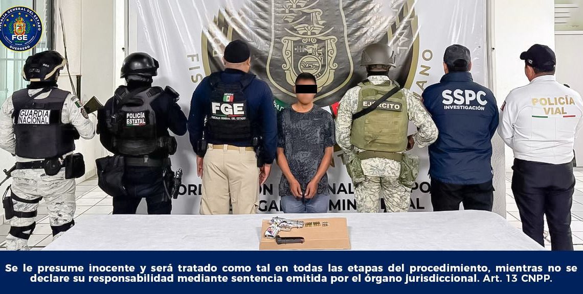 En operativo interinstitucional, se detuvo a Brian “N” por el homicidio calificado de un policía vial en Acapulco En operativo interinstitucional, se detuvo a Brian “N” por el homicidio calificado de un policía vial en Acapulco