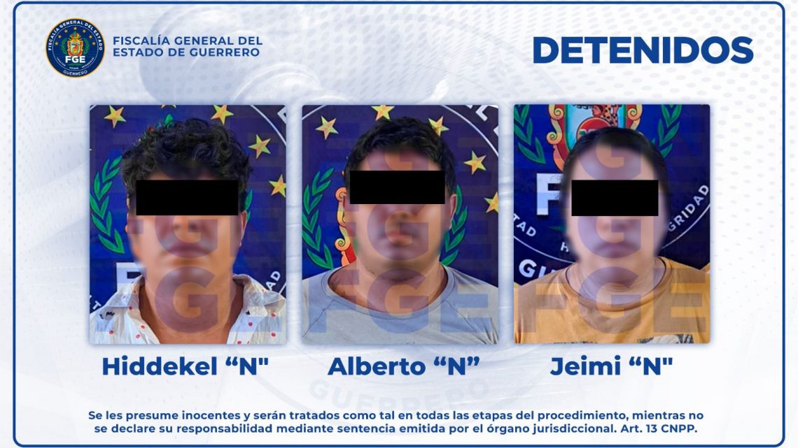 FGEGuerrero detiene en flagrancia a dos hombres y una mujer con presunta droga, dinero en efectivo y motocicletas en Zihuatanejo FGEGuerrero detiene en flagrancia a dos hombres y una mujer con presunta droga, dinero en efectivo y motocicletas en Zihuatanejo