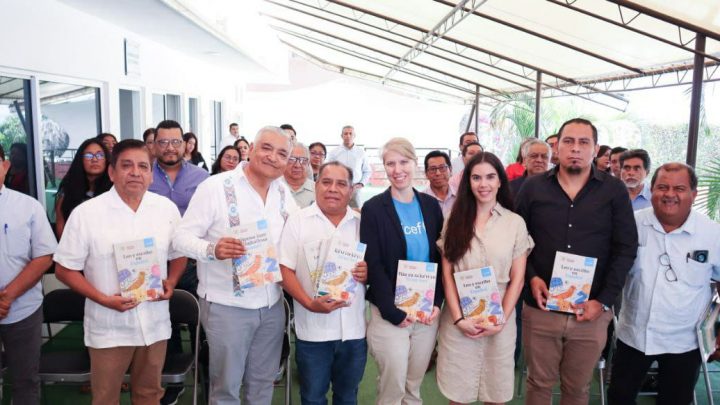 Fortalecen la educación indígena con 4 mil 500 libros en lenguas originarias