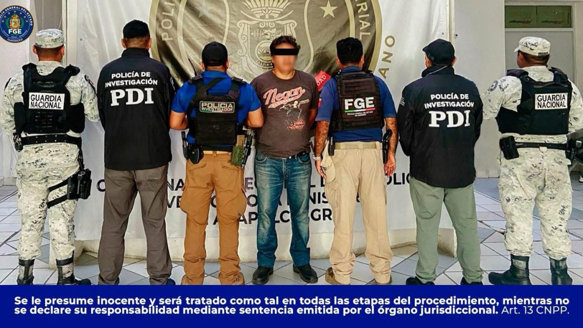 FGEGuerrero detiene en Acapulco a presunto feminicida por el delito cometido en la Ciudad de México FGEGuerrero detiene en Acapulco a presunto feminicida por el delito cometido en la Ciudad de México