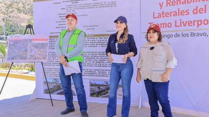 Supervisa Evelyn Salgado avances en la rehabilitación integral del río Huacapa de Chilpancingo