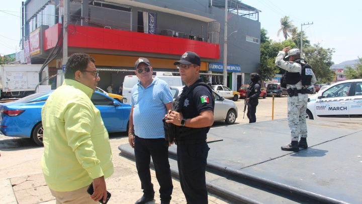 Gobierno federal y estatal fortalecen recorridos para brindar seguridad en sitios de transporte público en zonas de Acapulco