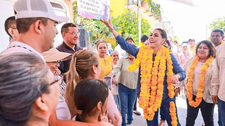 Evelyn Salgado entrega más vialidades y obras que transforman la imagen urbana en Chilpancingo