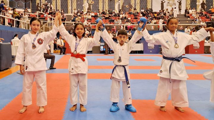 Mujeres guerrerenses obtienen 6 medallas en el Campeonato Nacional de Karate