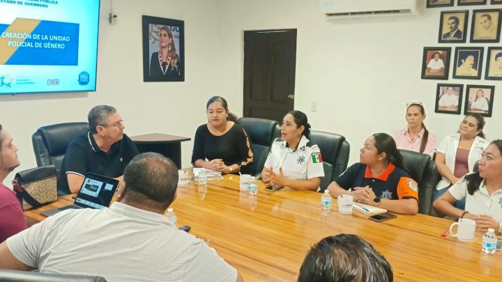 SSP Guerrero fortalece capacidades municipales para la conformación de Unidades de Policía de Género