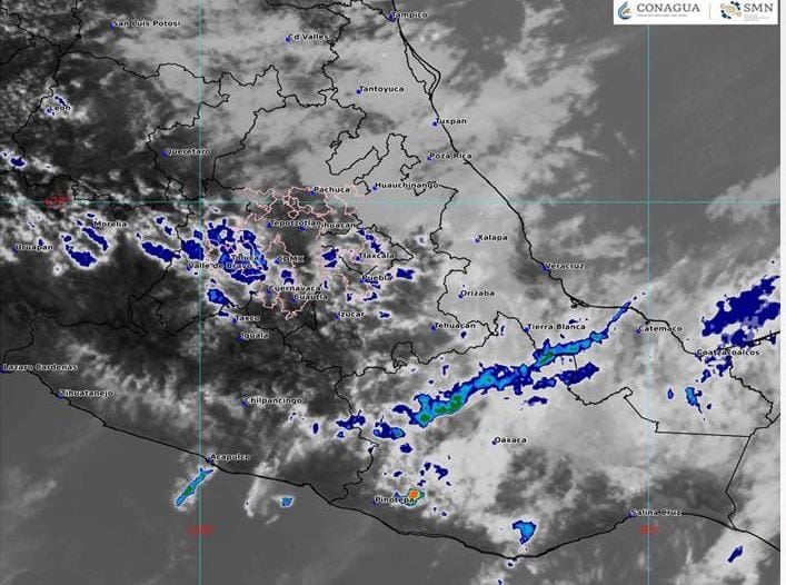La SGIRPCGRO prevé la ocurrencia de lluvias para las próximas horas en varias regiones del estado
