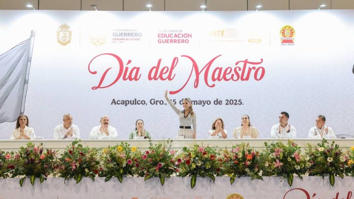 Evelyn Salgado reconoce labor, entrega y servicio a docentes durante la celebración del Día de la Maestra y Maestro