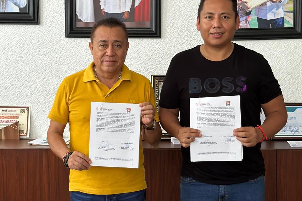 Firman convenio de colaboración la Secretaría de la Juventud y la Niñez del estado y el ayuntamiento de San Marcos Firman convenio de colaboración la Secretaría de la Juventud y la Niñez del estado y el ayuntamiento de San Marcos
