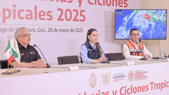 Pronostican lluvias fuertes a muy fuertes para Costa Grande y La Sierra por baja presión en el Pacífico