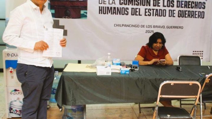 Román Jaimez se registra como aspirante a la titularidad de la CDHEG; es especialista en Derechos Humanos