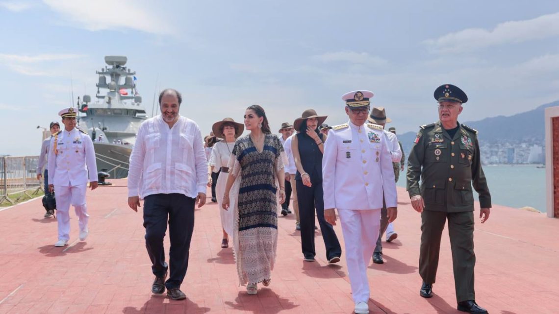 La gobernadora Evelyn Salgado y la presidenta Claudia Sheinbaum conmemoran el Día de la Marina Nacional en Acapulco La gobernadora Evelyn Salgado y la presidenta Claudia Sheinbaum conmemoran el Día de la Marina Nacional en Acapulco