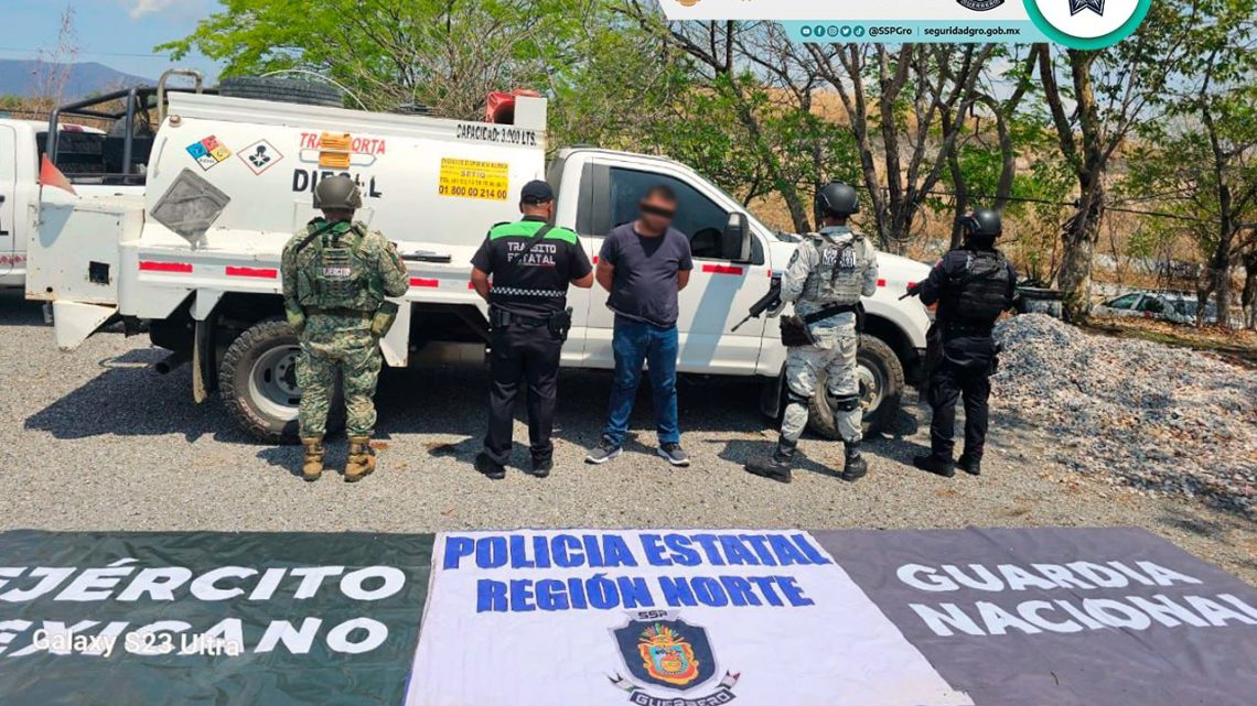 Recupera Tránsito Estatal pipa con reporte de robo en el municipio de Iguala de la Independencia Recupera Tránsito Estatal pipa con reporte de robo en el municipio de Iguala de la Independencia
