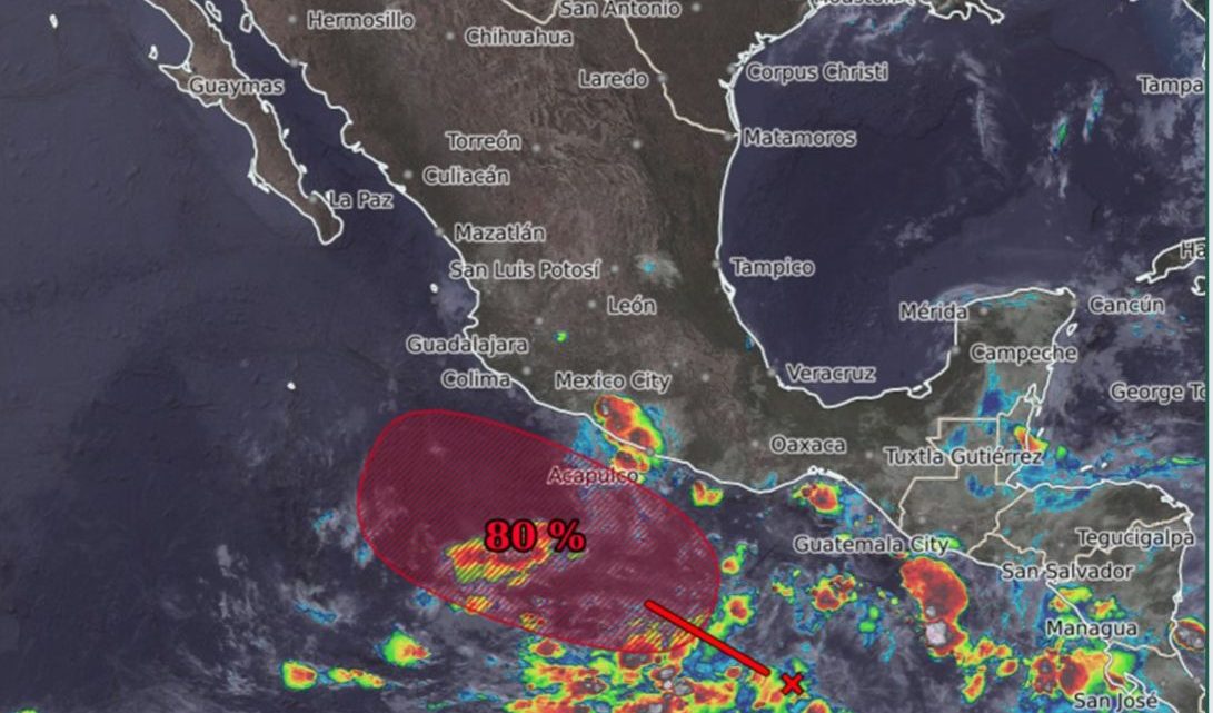 Zona de baja presión mantiene a Guerrero en zona de vigilancia Zona de baja presión mantiene a Guerrero en zona de vigilancia