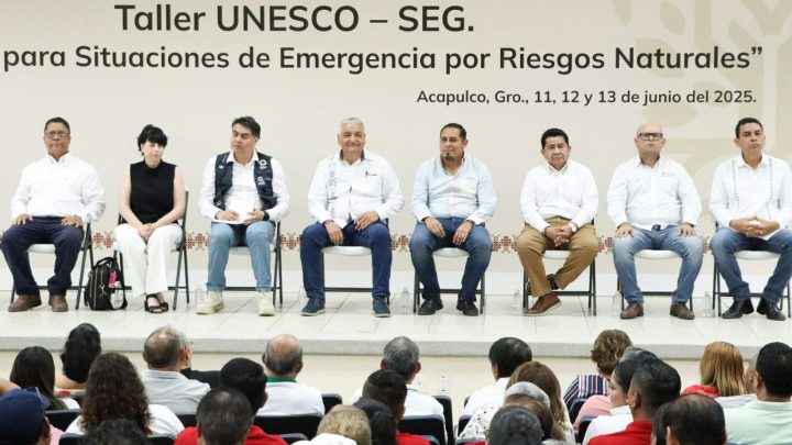 Inicia SEG talleres de capacitación a docentes en la atención de emergencias por riesgos naturales