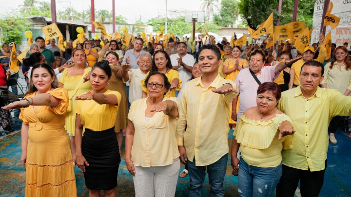 Toma protesta la nueva Coordinación Municipal Ejecutiva del PRD en Acapulco; Óscar Marroquín asume la dirigencia