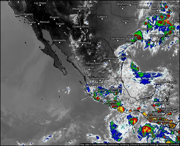 Se forma el Potencial Ciclón Tropical Cinco_E frente a las costas de Chiapas Se forma el Potencial Ciclón Tropical Cinco_E frente a las costas de Chiapas