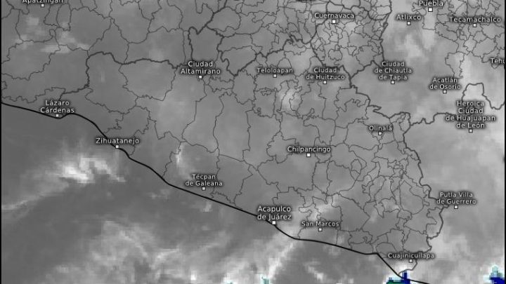 Se pronostican más lluvias para la mañana de este martes en zonas de Guerrero