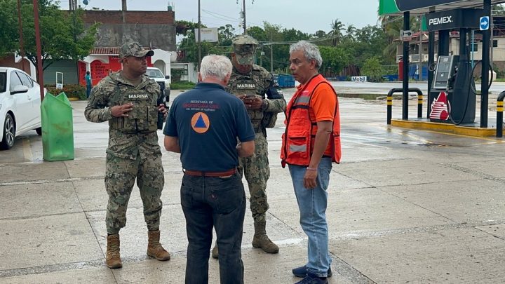 Instruye Evelyn Salgado iniciar la evaluación de daños ocasionados por el huracán Erick