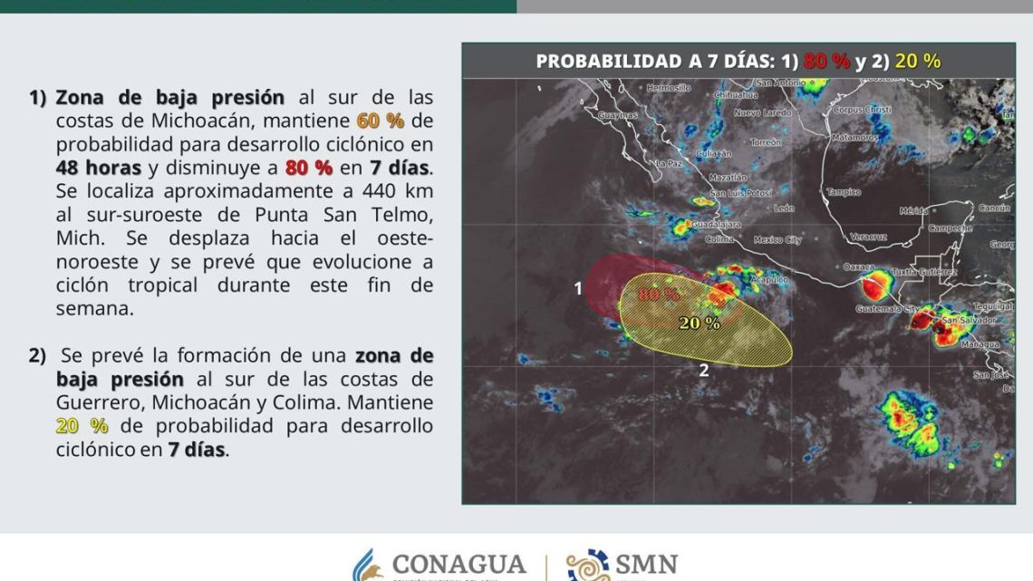 Informa gobierno de Abelina López Rodríguez baja probabilidad de lluvia para Acapulco Informa gobierno de Abelina López Rodríguez baja probabilidad de lluvia para Acapulco