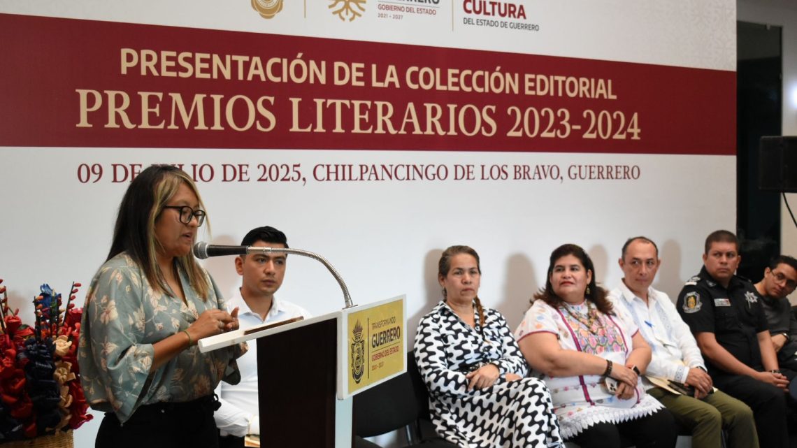 Gobierno de Guerrero presenta la Colección Editorial “Premios Literarios” con obras ganadoras de 2023-2024 en Chilpancingo Gobierno de Guerrero presenta la Colección Editorial “Premios Literarios” con obras ganadoras de 2023-2024 en Chilpancingo