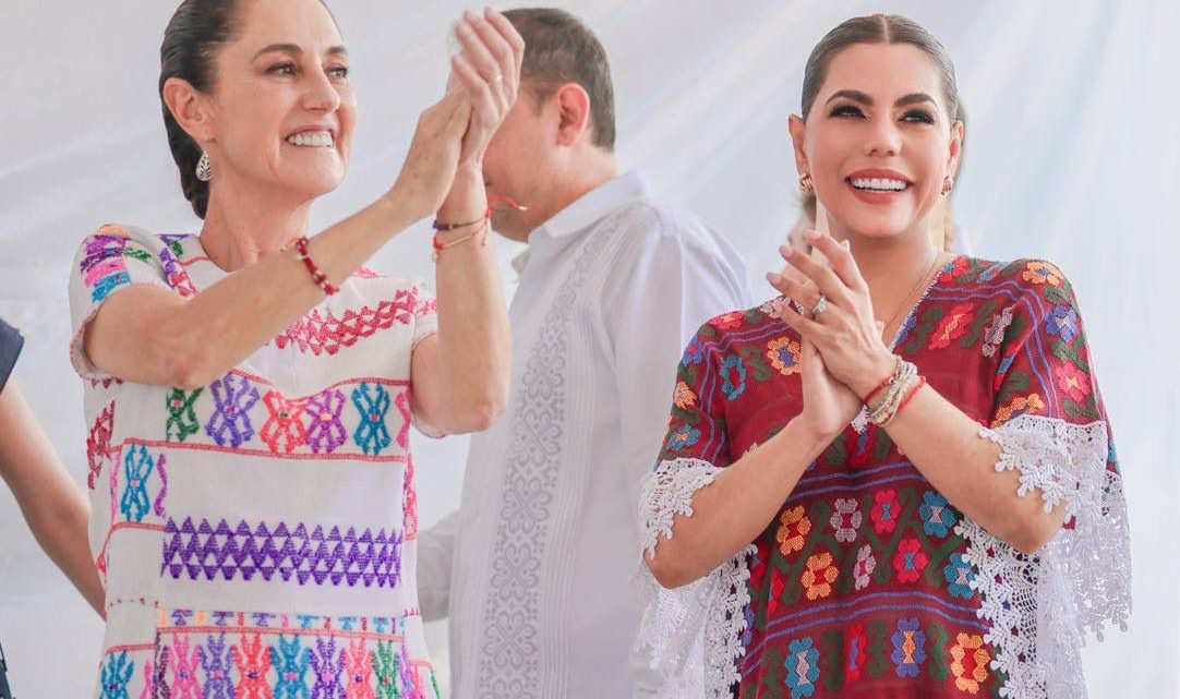 Encabezan Evelyn Salgado y Claudia Sheinbaum la Asamblea Informativa del programa Salud Casa por Casa en Acapulco