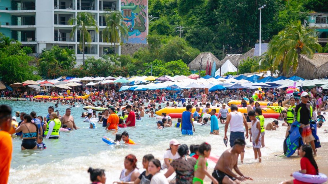 Eventos y clima favorable impulsan la afluencia turística en Guerrero este domingo