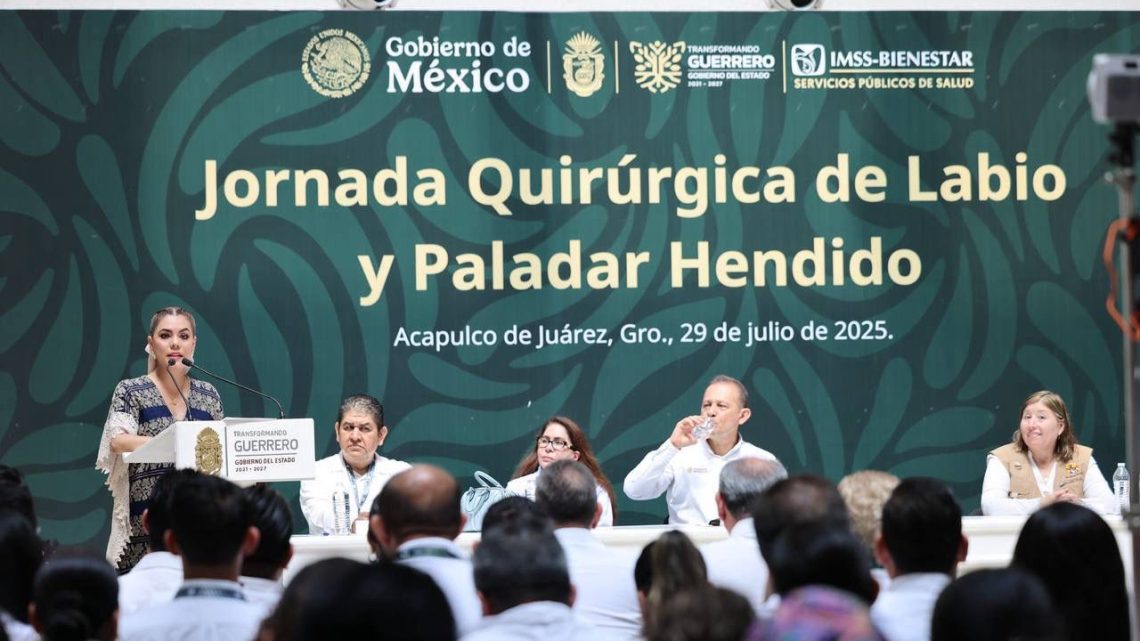 Impulsa Evelyn Salgado Jornada Quirúrgica de Labio y Paladar Hendido en Acapulco