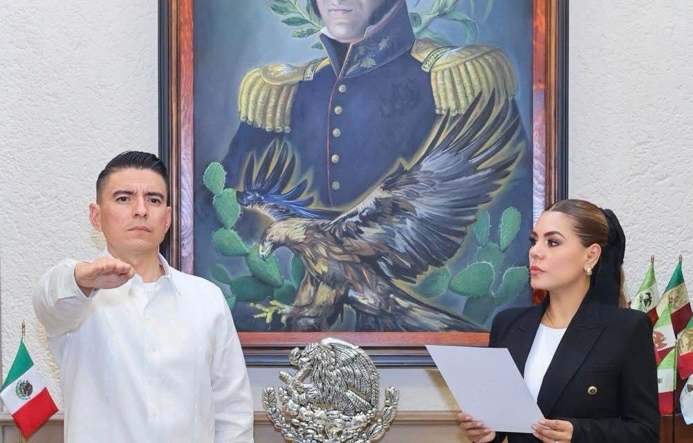Evelyn Salgado nombra a Daniel Ledesma como nuevo titular de Seguridad Pública en Guerrero