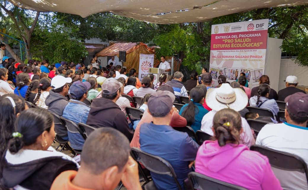 Fortalece DIF Guerrero desarrollo comunitario con estufas ecológicas “Pro Salud”