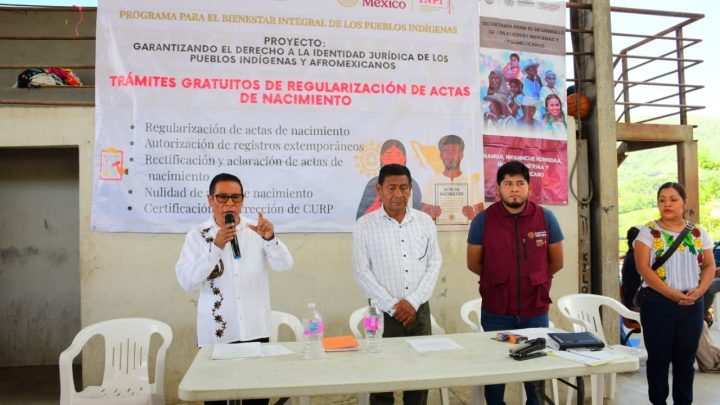 Gobierno del estado inicia jornada en comunidades de la Montaña, con el lema: “Garantizando el Derecho a la Identidad Jurídica de los Pueblos Indígenas y Afromexicanos”