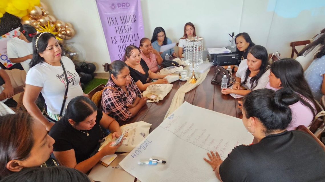 PRD fortalece la participación política de las mujeres en Guerrero con taller de liderazgo