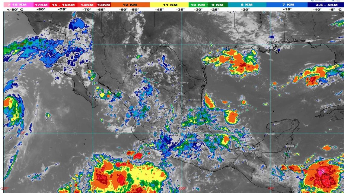 Se pronostican lluvias de ligeras a moderadas para la tarde y noche de este miércoles en Guerrero