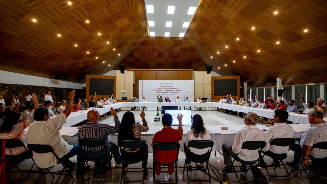 Realiza SDUOPOT Sesión del Consejo Estatal de Ordenamiento Territorial y Desarrollo Urbano