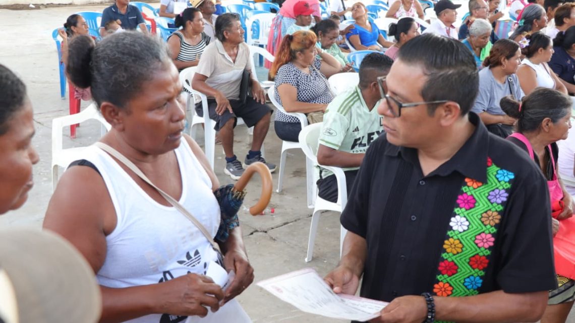 Atienden a 200 habitantes de Las Vigas con el proyecto Garantizando el Derecho a la Identidad Jurídica de los Pueblos Indígenas y Afromexicanos