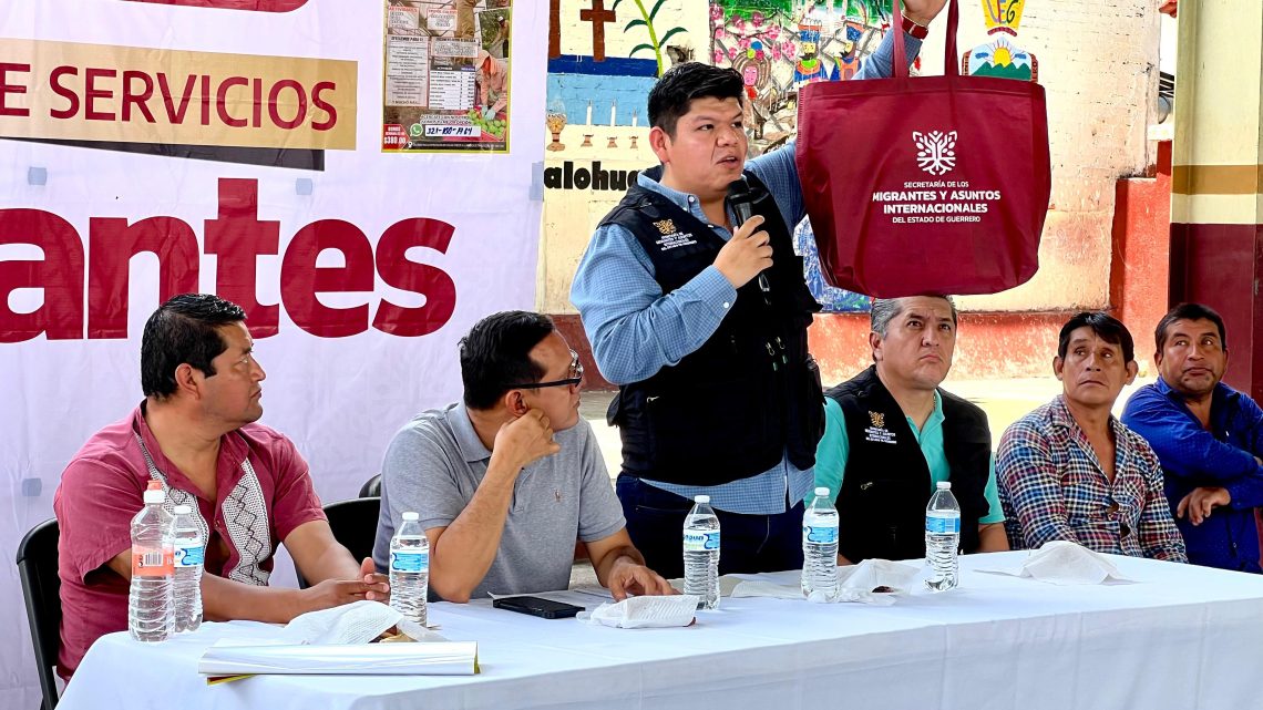Gobierno del Estado realiza Feria de Servicios Migrantes en Tixtla