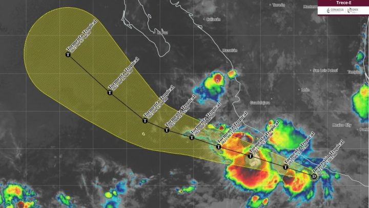 Se aleja Depresión Tropical Trece-E de Guerrero; Acapulco tendrá buen clima desde esta noche para celebrar las fiestas patrias