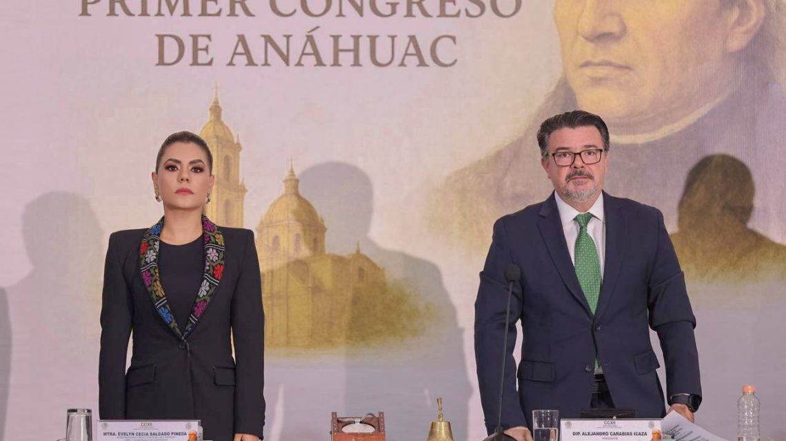 Evelyn Salgado entrega de manera póstuma la Presea “Sentimientos de la Nación” a Ifigenia Martínez