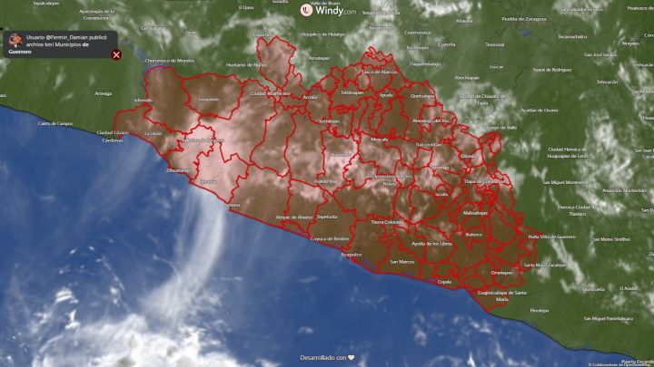 Este domingo será un día soleado en gran parte del estado para disfrutar los destinos turísticos con motivo de las fiestas patrias: SGIRPCGRO