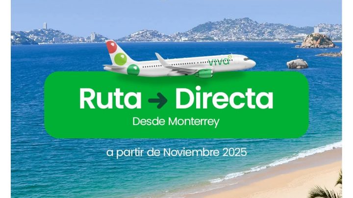 Evelyn Salgado fortalece la conectividad aérea con la nueva ruta Acapulco- Monterrey